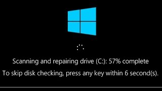 How to Disable Startup Check Disk Scan in Windows 10817 [upl. by Teddi]