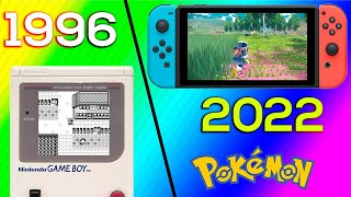 Evolution of Pokémon Games 1996 to 2022 [upl. by Elise810]