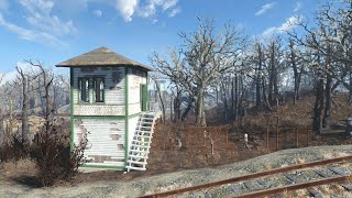 Fallout 4  Next Gen Restart  Oberland Station  Settlement Tour  No Commentary [upl. by Notniuq122]