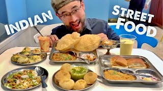 Trying Indian Street Food for the First Time [upl. by Boulanger]