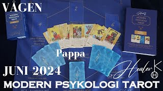 Vågen ♎️ Juni 2024  Pappa  Modern Psykologi Tarot  Healer K [upl. by Ymas]