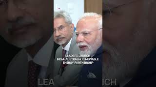 G20 PM Modi amp PM Albanese Launch IndiaAustralia Renewable Energy Pact  Subscribe to Firstpost [upl. by Odlo]