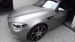 BMW M5 F10 quot30 Jahrequot  Lavagem Exterior  Foam Gun [upl. by Daveta]