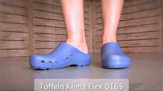 Toffeln Klima Flex 0165 at World of Clogs [upl. by Adda955]