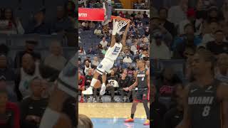 JawDropping Ja Morant Dunk Stuns Crowd in Preseason Finale 🔥🏀 [upl. by Krasner417]