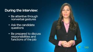 How to Conduct an Interview [upl. by Ethe]