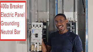 Whats Inside a 400AMP Electrical Panel and Watch Me Install It [upl. by Samul]