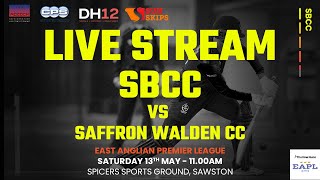 SBCC 1st XI vs Saffron Walden 1st XI  EAPL 13th May 2023 [upl. by Neiluj]