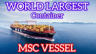 THE NEW MSC VESSEL  MSC CLAUDE GIRARDET  MSC CHINA  THE BIGGEST MOTHER VESSEL IN THE WORLD [upl. by Sedaiuqlem]