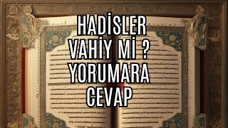 Yorumlara cevaplar Hadisler vahiy mi   Abdülhamit Selman Kaya [upl. by Herta]