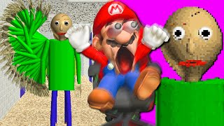 Mario Plays Baldis Basics [upl. by Aslin359]