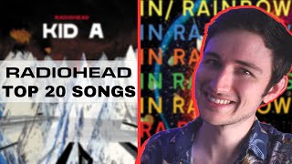 Top 20 Best Radiohead Songs [upl. by Courtland]