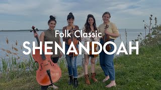 Shenandoah LIVE  American folk song instrumental 🌲 🛶  calm soothing music  string quartet music [upl. by Ddot]