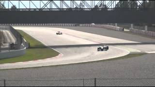 Formula 1 test Barcelona Catalunya 3313 Pure sound [upl. by Raeann]