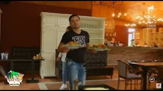 Liviu Vârciu pregătește masa pentru cei 32 de copii din tabăra lui nea Mărin [upl. by Nemlaz]