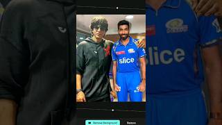 Shahrukh Khan Vs jatprit bumrah ke sath photo editing picsart viralvideo [upl. by Llenreb281]