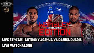 LIVE STREAM ANTHONY JOSHUA VS DANIEL DUBOIS LIVE WATCHALONG [upl. by Bueschel]