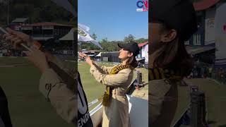 Srinkhala Khatiwada and sisan baniya watching NPL [upl. by Kaehpos221]