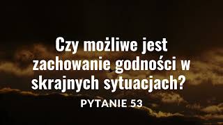 Czy możliwe jest zachowanie godności w skrajnych sytuacjach  Zdążyć przed Panem Bogiem [upl. by Grishilde]