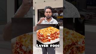 Layer Food Challenge youtubeshorts shortsfeed food foodie entertainement challenge shorts [upl. by Jorey]