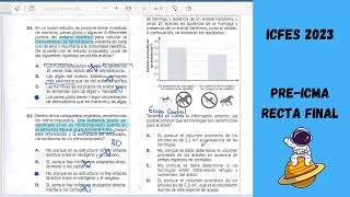 CIENCIAS NATURALES PRUEBAS ICFES 2023 PRIMERA SESIÓN [upl. by Alded670]