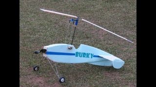 RC Autogyro BURKY [upl. by Ahseret729]