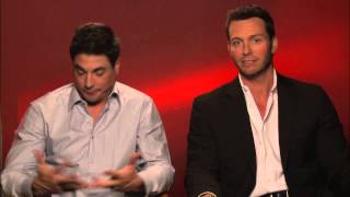 Days of Our Lives Bryan Dattilo quotLucasquot and Eric Martsolf quotBradyquot TV Interview  ScreenSlam [upl. by Sidnal]