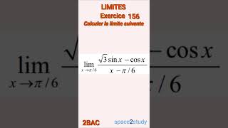 Exercice 156 Limites 2BAC Maths [upl. by Endres158]