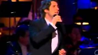 Josh Groban  Through the Eyes of Love Live version [upl. by Hgeilhsa165]