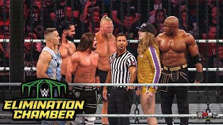 FULL MATCH  Mens Elimination Chamber Match WWE Elimination Chamber 2022 [upl. by Notsgnal41]