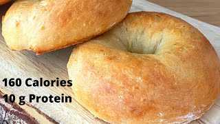 Low Calorie High Protein Greek Yogurt Bagels Recipe [upl. by Etnomed768]