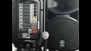 expert island Gemini ES210MXBLU Overview  Gemini ES210MXBLU Portable PA System [upl. by Bettzel]