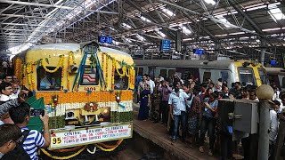 CRs SPECIAL EVENT and HISTORIC Run of Retrofitted EMU for Completing 95 YEARS of EMU Services [upl. by Bartko424]