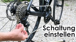 Rennrad Schaltung richtig einstellen  Alle wichtigen Schritte [upl. by Anatole62]