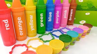 Best Learning Video for Toddlers Learn Colors with Crayon Surprises [upl. by Ettelloc]