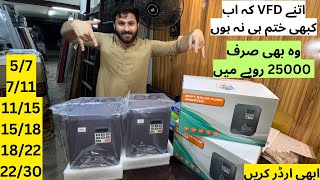 VFD inverter price in Pakistan  VFD inverter 71111151518  Madina solar system [upl. by Irtimid]