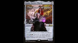 Golos mtg magicthegathering [upl. by Ydnirb]