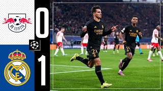 RB Leipzig 01 Real Madrid  HIGHLIGHTS  Champions League [upl. by Phineas]