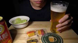 【ASMR】【飲酒】一人でビールを飲む音【咀嚼音Eating SoundsMukbang】 [upl. by Hayarahs]