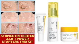 StriVectin Tighten amp Lift Power Starters Trio Kit  Peptide Kit for Face  Wrinkles and Fine Lines [upl. by Nagrom]