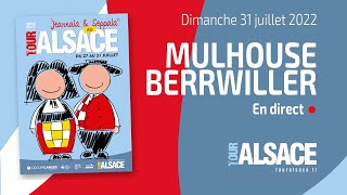 Étape 5  Tour Alsace 2022  Mulhouse  Berrwiller M2A  310722 [upl. by Aksel]