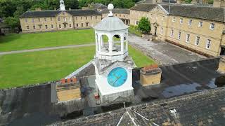 Ackworth School Aerial View [upl. by Leuqcar]