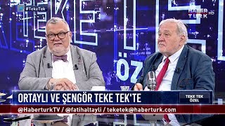 Teke Tek Özel  18 Haziran 2018 quotDünyada eğitim ne düzeydequot İlber Ortaylı ve Celal Şengör [upl. by Geirk]