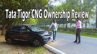 Tata Tigore Cng Ownership Review  Tigor XZ Plus CNG Owner Review After 11000 kms [upl. by Landers945]