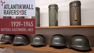 Museum Atlantikwall Raversyde Ostend Teil 2  Part 2  19391945 WW2  Oostende Batterie Salzwedel [upl. by Baten]