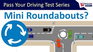 Mini Roundabouts Driving Lesson UK  Pass your Driving Test Series [upl. by Jedidiah]