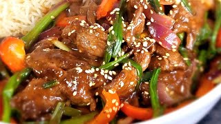 Mouth watering Easy Tender And Juicy Beef And Vegetable Stir Fry [upl. by Auburn153]