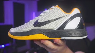 Kobe 6 quotWhite Del Solquot Review  DHGate Shoes Review  Is DHGate a SCAM [upl. by Llewen]