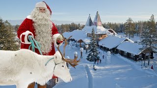 Best of videos of Santa Claus Village 🦌🎅🎄 Rovaniemi Lapland Father Christmas Finland Arctic Circle [upl. by Akeinahs807]