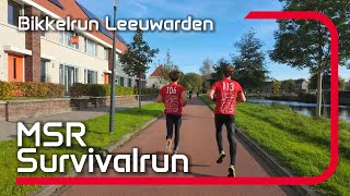 Survivalrun Leeuwarden 2024 MSR  podium op Bikkelrun [upl. by Nagah]